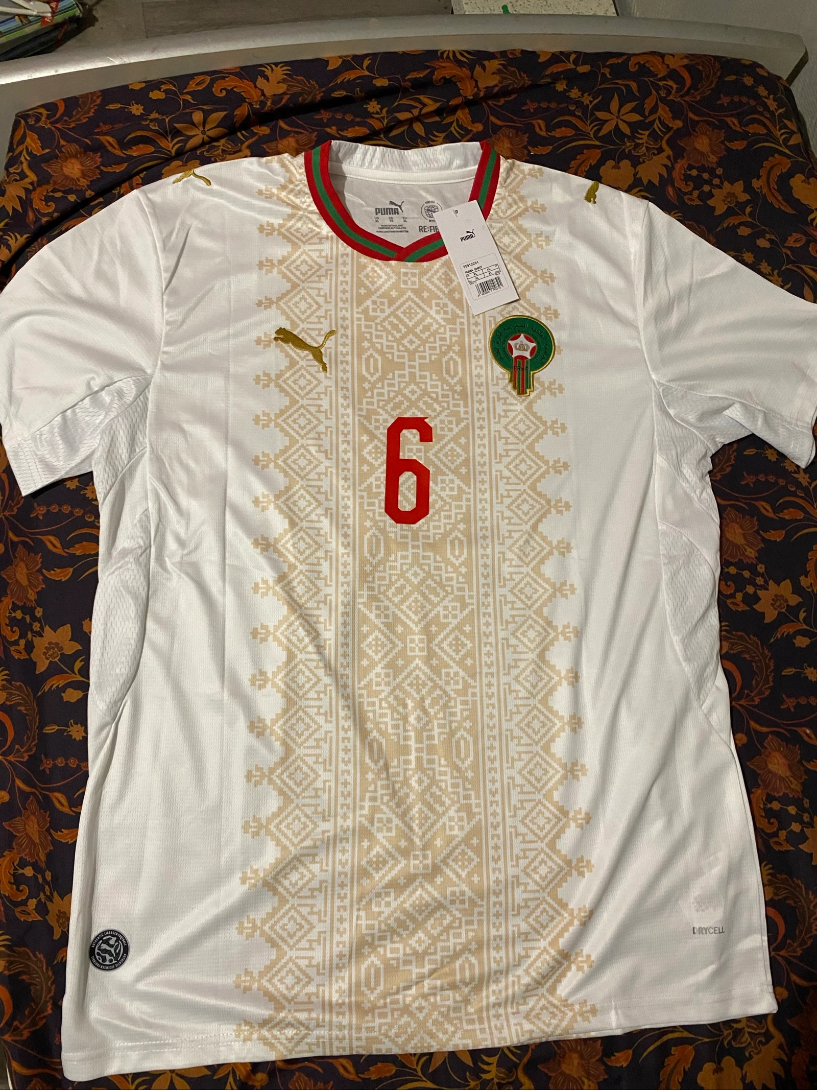 Maillot puma Maroc Bouaddi 2026